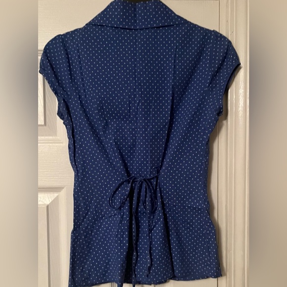 RUE21 Top, Blue/White, Size Small - Picture 5 of 6